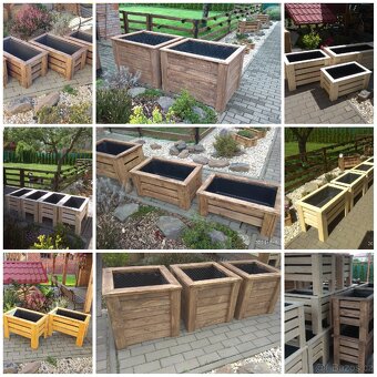 TRUHLÍKY, vyvýšené záhony... Klasik A,B,C,D - 11