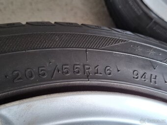 Alu kola 5x100 r16  zimní pneumatiky 205/55 r16 - 11