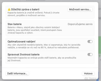 Prodám Apple MacBook Pro 13,3" 256GB (2017) i5, 8GB RAM - 11