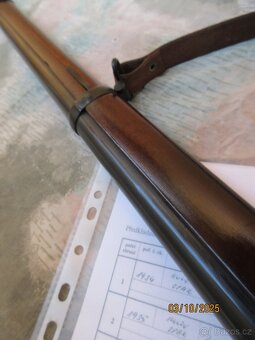 Puška Gewehr 1888  DANZIG , náboje , TORMENTACE , , řemen, p - 11