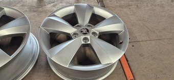 Alu kola originál Škoda 5x112 6,5x17 ET38 565 601 025 J - 11