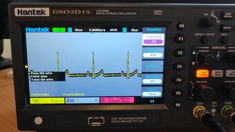 Osciloskop Hantek DSO2D15 150MHz s generátorem 25MHz NOVÝ - 11