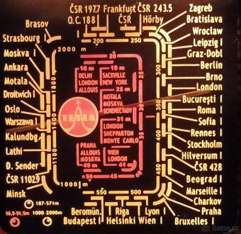 Art Deco starožitné rádio Talisman, krásný stav, plně funkčn - 11