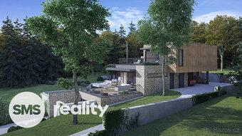 Soukromí u lesa, projekt v ceně – pozemek 1 600 m² v Hrusicí - 11