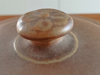 KAMENINOVÝ STOLNÍ HRNEC NA ZBYTKY Z JÍDLA RHODA CERAM - 11