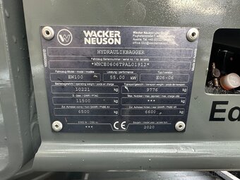 Kolový bagr Wacker Neusou EW100 - 11