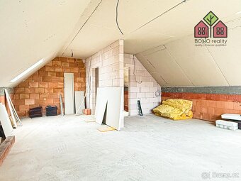 RD ve výstavbě, obytná plocha 346 m2, zahrada 853 m2, dvouga - 11