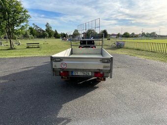 Bržděný sklopný přívěs Hapert, 2000 kg, nová STk - 11