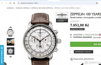 Hodinky ZEPPELIN 100 YEARS ZEPPELIN 7680-1 - 11