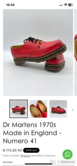 Boty Dr. Martens 1970 - vyrobeno v Anglii - 11
