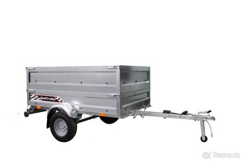 SKLÁDACÍ multifunkční přívěs - složený 38 cm, 130 km/h - 11