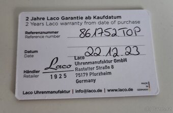 Laco Westerland 45 mm, priplatkova verzia, extra remienok - 11