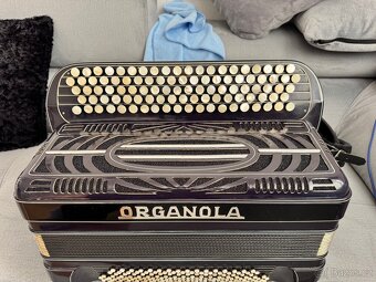Akordeon Harmonika Organola 4 hlas,178 basu, B-griff - 11