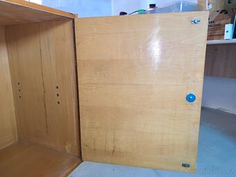 Dřevěná Skřín masiv masivní skřínka dvoukřídlá - 11