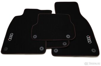 Luxusní celoroční Autokoberečky AUDI s podkladem hrubé gumy - 11