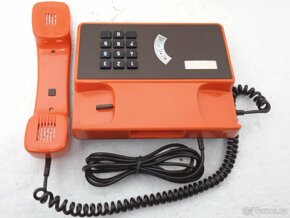 Retro telefon Tesla Es3620 - 1987 ČSSR - 11