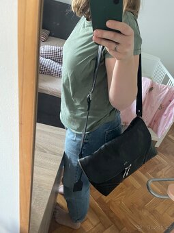 Kožená crossbody kabelka Ralph Lauren - 11