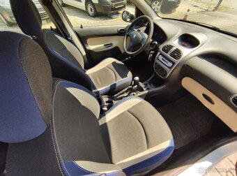 PEUGEOT 206 1,4i 55KW,LPG,8xAIRBAG,EL.OKNA,SERVO, - 11