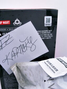 č.3 🐼 SKULLPANDA plyšová panenka BLINDBOX přívěsek SNOW - 11