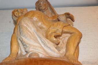 Marie  soška  domácí oltář   Kalvárie Kristus (425G) - 11