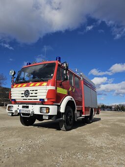 hasičský  hasičské vozidlo (požární) 4x4 Mercedes 1224 TOP - 11