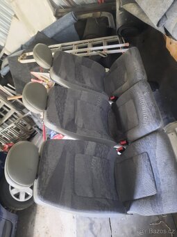 Trojsedačka dělená sedadla+ stěna RENAULT TRAFIC - 11