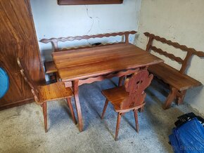 Prodám dřevěný nábytek masiv modřín - 11