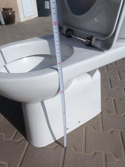 Vysoký záchod toaleta wc pro seniory postižené jika - 11