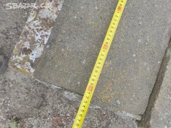 Starý žulový schod, žulové schody, kamenné schody - 11