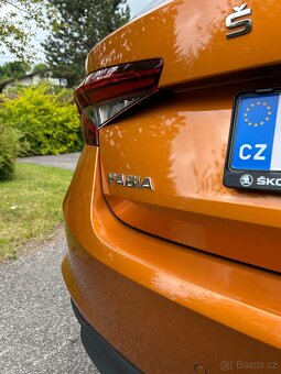 Škoda Fabia IV 1.0 TSI Style, 2022 – oranžová metalíza - 11