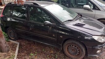 Na díly, pojízdný Peugeot 206 SW 1.4 benzin - 11
