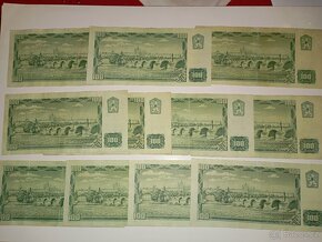 INVESTIČNÍ BANKOVKY VZÁCNÉ NÁHRADNÍ SÉRIE D, 100 KČS 1961 - 11