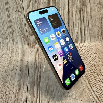 iPhone 15 Pro 256GB, nature, 98% baterie, eSIM (rok záruka) - 11