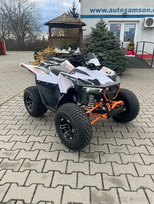 Dětská čtyřkolka FUN 125cc 3G8 - bílo oranžová - 11