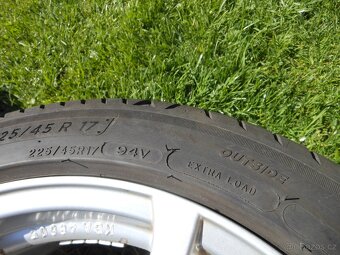 ALU kola Platin 5x112, 7,5Jx17 ET42+pneu Michelin Primaci 4 - 11