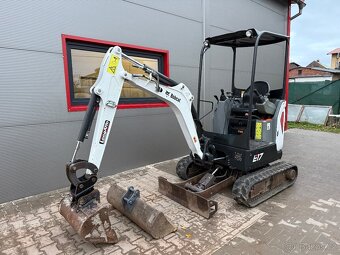 Bobcat E17z Minibagr 1,75T + 2x lžíce rok 2021 - 11