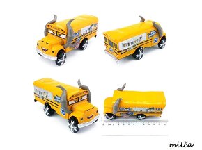 KOVOVOVÝ MODEL MISS FRITTER- AUTA CARS - 11
