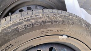 Plechová kola Ford R16 + letní pneu Nokian 2021 - 11
