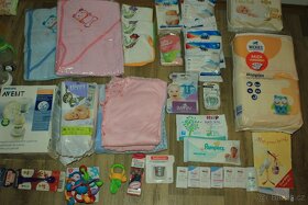 Velký balík nových kojeneckých potřeb a věcí do porodnice - 11
