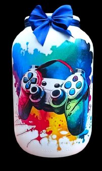 Skleněné lucerny ze zavařovacích lahví - 11