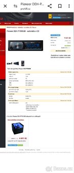 PIONEER DEH-P7000UB CD MP3 ORGANICKÝ DISPLEJ - 11