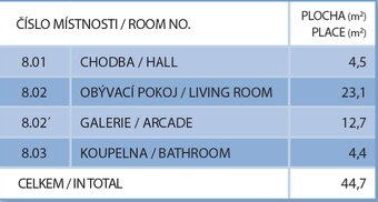 Loftový byt 2+kk na Albertově s GS - 11