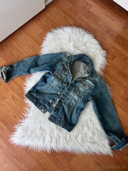 ZARA DŽÍNOVÁ BUNDA VEL.M - 11