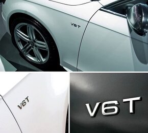 Audi V6T V8T nápisy na blatníky - 11