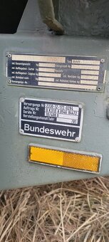 Vojenský přívěsný vozík (originál z Bundeswehr) - 11