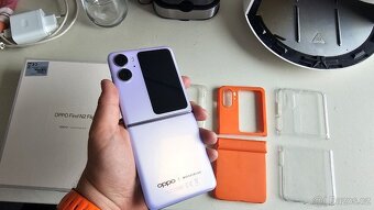 Skladací mobil Oppo Find N2 Flip - ako nový, aj vymením - 11