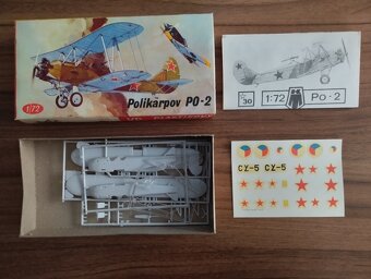 Modely letadel,KP, plastové stavebnice. - 11