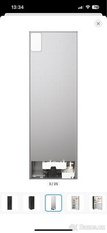Černá lednice CANDY CCE4T618EB - 11