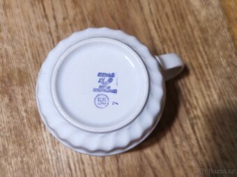 Starožitný vánoční hrneček s koněm - 11