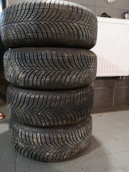 Vw Passat, Caddy, Golf alu + celoroční 205/60/15. - 11